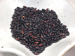 古代米（黒豆）